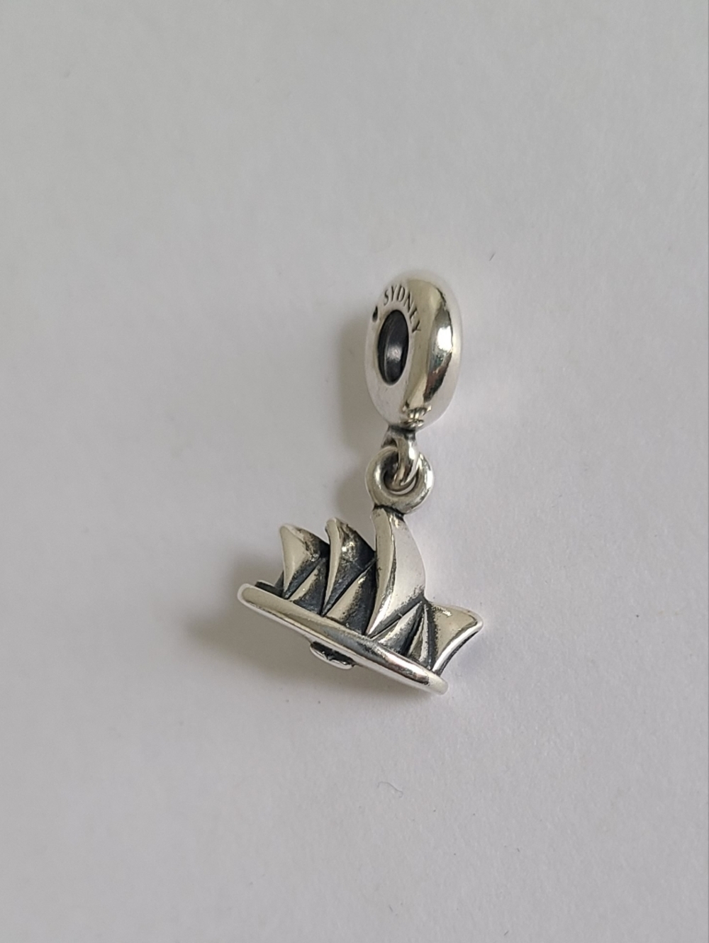 Vintage PANDORA Authentic Sterling Silver Syndey Opera House Australia Charm